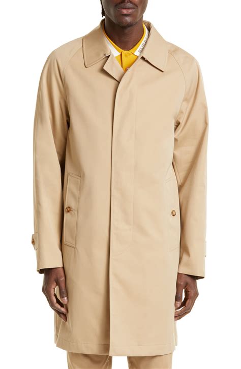 burberry resinated cotton car coat|burberry camden heritage car coat.